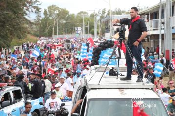 Caminata “En Nicaragua Valiente y Victoriosa seguimos venciendo”
