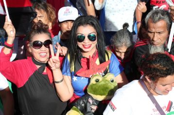 Caminata “En Nicaragua Valiente y Victoriosa seguimos venciendo”