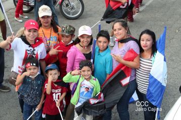 Caminata “En Nicaragua Valiente y Victoriosa seguimos venciendo”