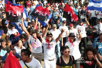 Caminata “En Nicaragua Valiente y Victoriosa seguimos venciendo”
