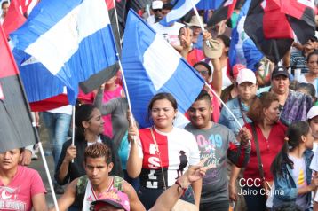 Caminata “En Nicaragua Valiente y Victoriosa seguimos venciendo”