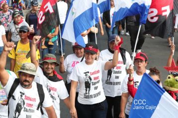 Caminata “En Nicaragua Valiente y Victoriosa seguimos venciendo”