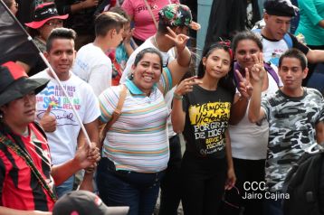 Caminata “En Nicaragua Valiente y Victoriosa seguimos venciendo”