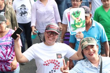 Caminata “En Nicaragua Valiente y Victoriosa seguimos venciendo”