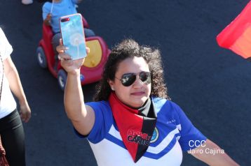 Caminata “En Nicaragua Valiente y Victoriosa seguimos venciendo”