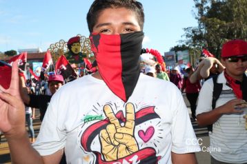 Caminata “En Nicaragua Valiente y Victoriosa seguimos venciendo”