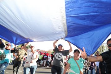 Caminata “En Nicaragua Valiente y Victoriosa seguimos venciendo”