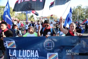 Caminata “En Nicaragua Valiente y Victoriosa seguimos venciendo”