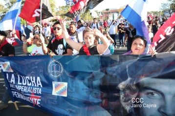 Caminata “En Nicaragua Valiente y Victoriosa seguimos venciendo”