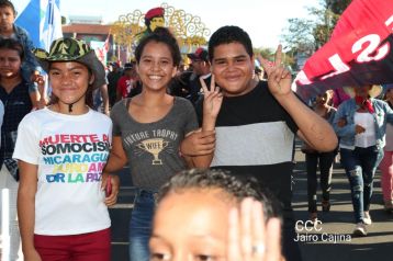 Caminata “En Nicaragua Valiente y Victoriosa seguimos venciendo”