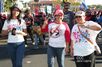 Caminata “En Nicaragua Valiente y Victoriosa seguimos venciendo”
