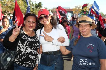 Caminata “En Nicaragua Valiente y Victoriosa seguimos venciendo”