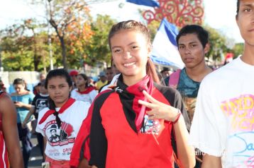 Caminata “En Nicaragua Valiente y Victoriosa seguimos venciendo”