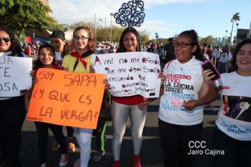 Caminata “En Nicaragua Valiente y Victoriosa seguimos venciendo”