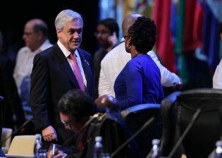 Presidente Daniel durante II Cumbre CELAC en Cuba