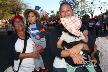 Caminata “En Nicaragua Valiente y Victoriosa seguimos venciendo”