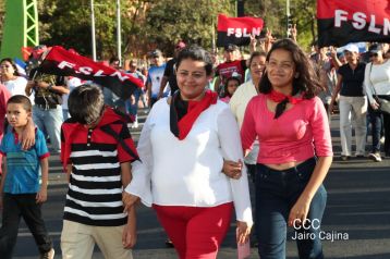 Caminata “En Nicaragua Valiente y Victoriosa seguimos venciendo”