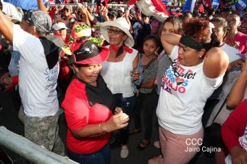 Caminata “En Nicaragua Valiente y Victoriosa seguimos venciendo”