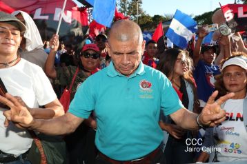 Caminata “En Nicaragua Valiente y Victoriosa seguimos venciendo”