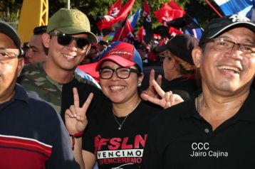 Caminata “En Nicaragua Valiente y Victoriosa seguimos venciendo”