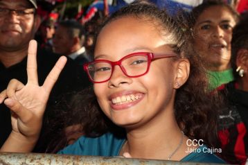 Caminata “En Nicaragua Valiente y Victoriosa seguimos venciendo”