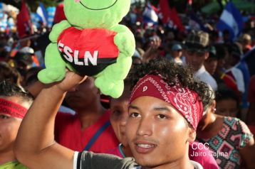 Caminata “En Nicaragua Valiente y Victoriosa seguimos venciendo”