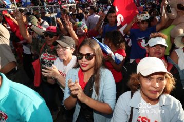 Caminata “En Nicaragua Valiente y Victoriosa seguimos venciendo”