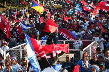 Caminata “En Nicaragua Valiente y Victoriosa seguimos venciendo”
