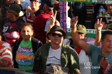 Caminata “En Nicaragua Valiente y Victoriosa seguimos venciendo”