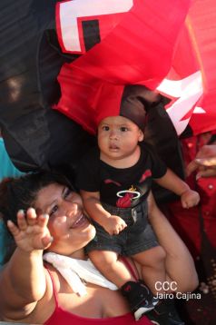 Caminata “En Nicaragua Valiente y Victoriosa seguimos venciendo”