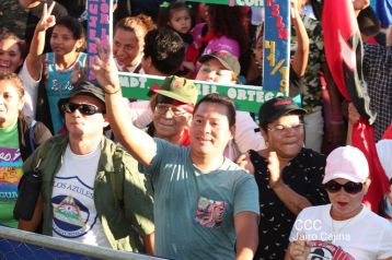 Caminata “En Nicaragua Valiente y Victoriosa seguimos venciendo”