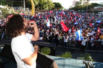Caminata “En Nicaragua Valiente y Victoriosa seguimos venciendo”