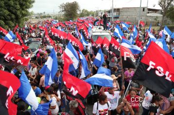 Caminata “En Nicaragua Valiente y Victoriosa seguimos venciendo”