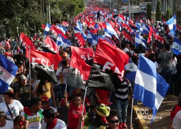 Caminata “En Nicaragua Valiente y Victoriosa seguimos venciendo”