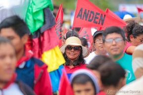 Caminata “En Nicaragua Valiente y Victoriosa seguimos venciendo”