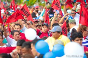 Caminata “En Nicaragua Valiente y Victoriosa seguimos venciendo”