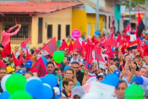 Caminata “En Nicaragua Valiente y Victoriosa seguimos venciendo”