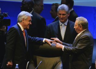 Presidente Daniel durante II Cumbre CELAC en Cuba