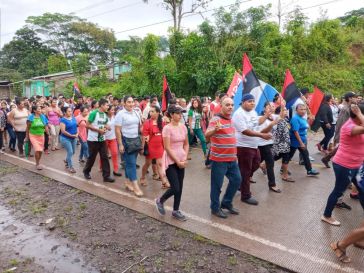 Caminata “En Nicaragua Valiente y Victoriosa seguimos venciendo”