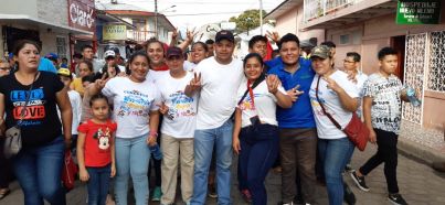 Caminata “En Nicaragua Valiente y Victoriosa seguimos venciendo”
