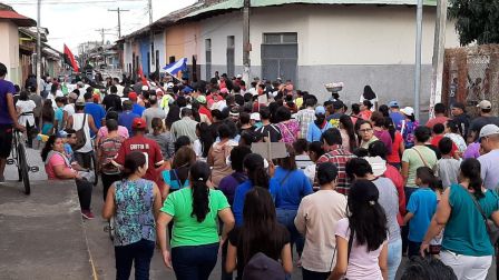 Caminata “En Nicaragua Valiente y Victoriosa seguimos venciendo”