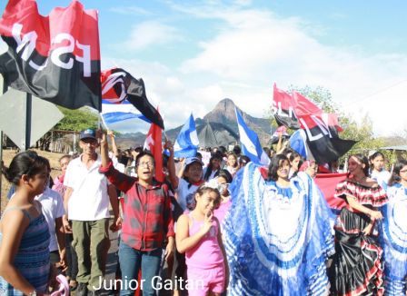 Caminata “En Nicaragua Valiente y Victoriosa seguimos venciendo”