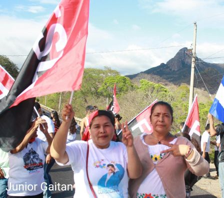 Caminata “En Nicaragua Valiente y Victoriosa seguimos venciendo”