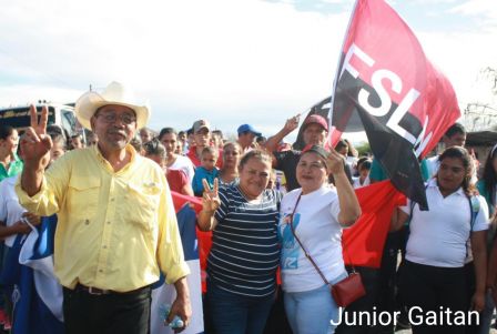 Caminata “En Nicaragua Valiente y Victoriosa seguimos venciendo”