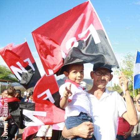 Caminata “En Nicaragua Valiente y Victoriosa seguimos venciendo”