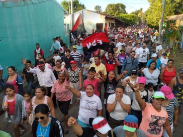Caminata “En Nicaragua Valiente y Victoriosa seguimos venciendo”