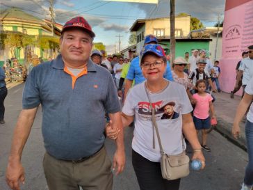 Caminata “En Nicaragua Valiente y Victoriosa seguimos venciendo”