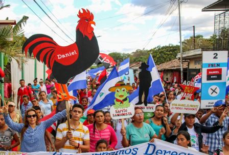 Caminata “En Nicaragua Valiente y Victoriosa seguimos venciendo”