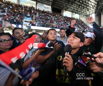 Así recibió Nicaragua a su cinco veces campeón mundial Román "Chocolatito" González