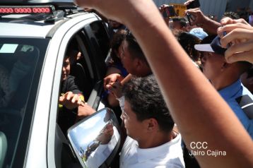 Así recibió Nicaragua a su cinco veces campeón mundial Román "Chocolatito" González